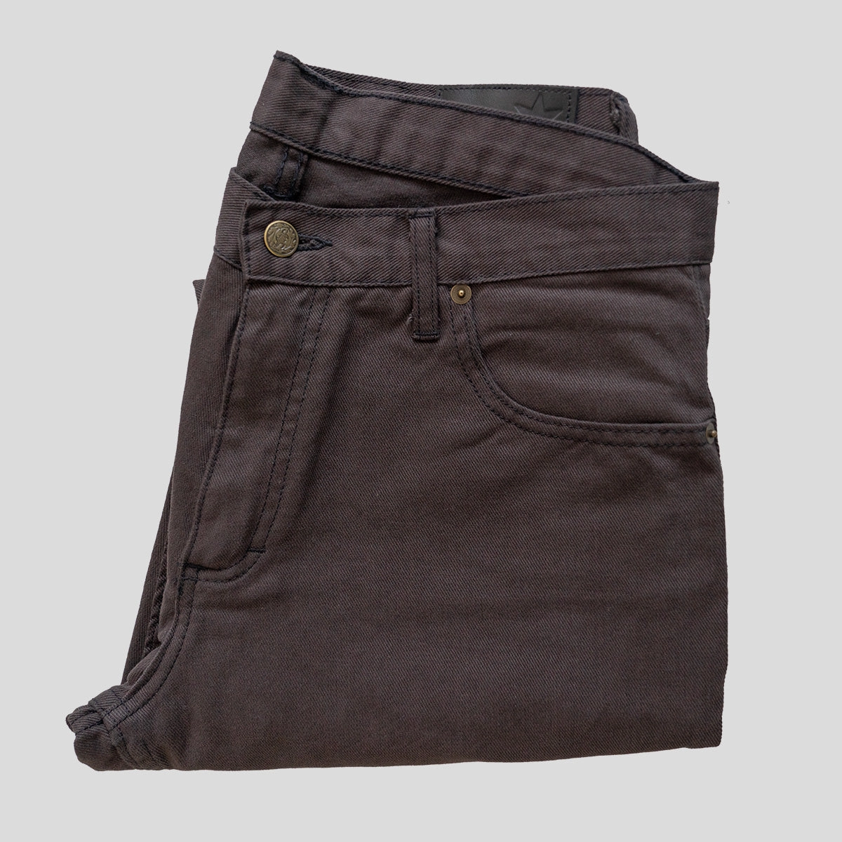 100% Cotton Tailored Fit Espresso