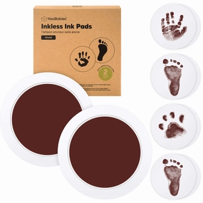 2-Pack Round Inkless Ink Pads (Auburn)
