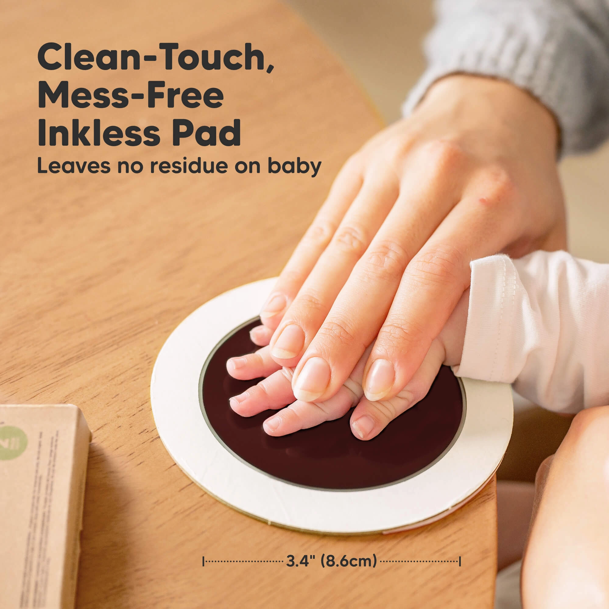 2-Pack Round Inkless Ink Pads (Auburn)