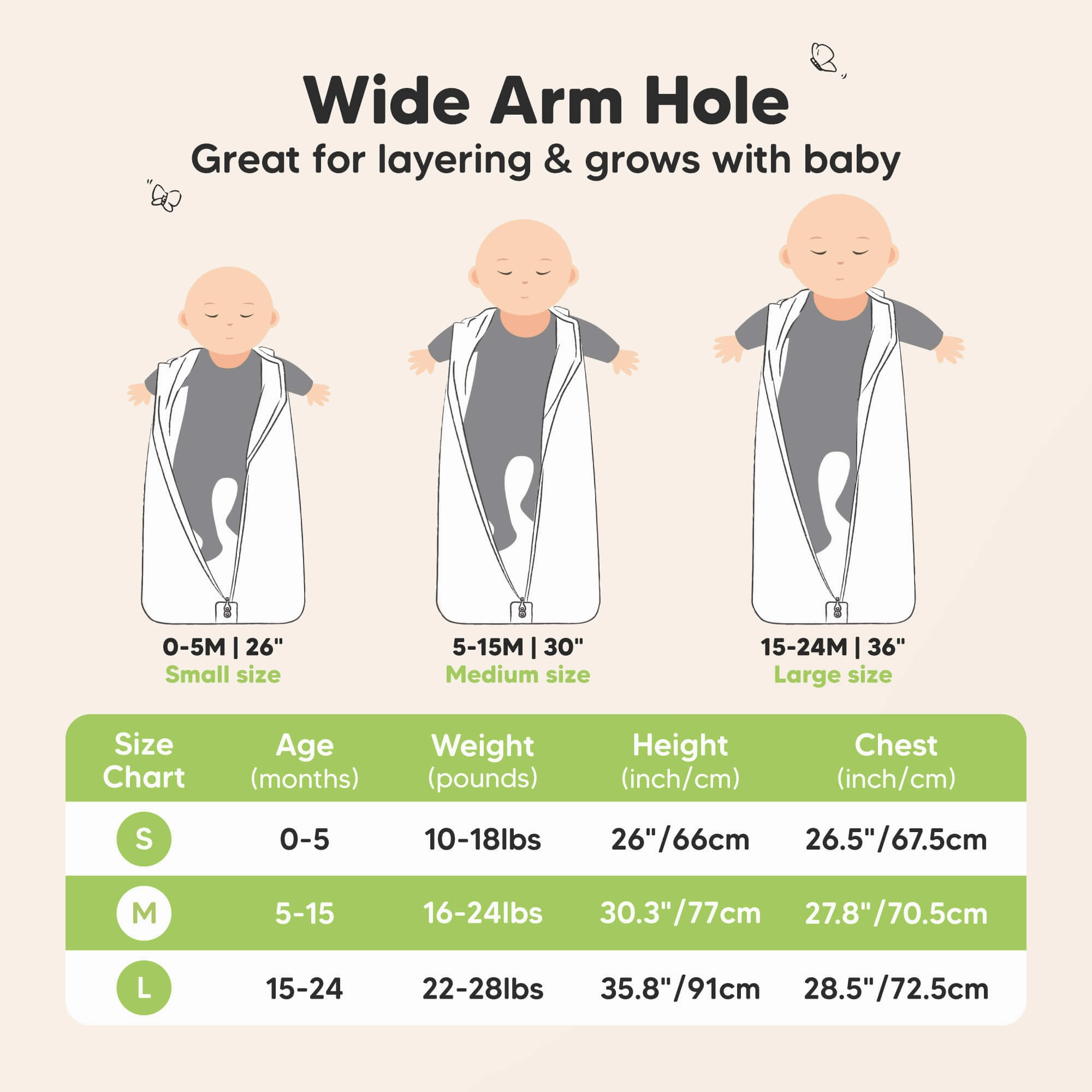 2-Pack Snooze Sleep Sacks (Mist Rose)