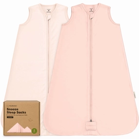 2-Pack Snooze Sleep Sacks (Mist Rose)