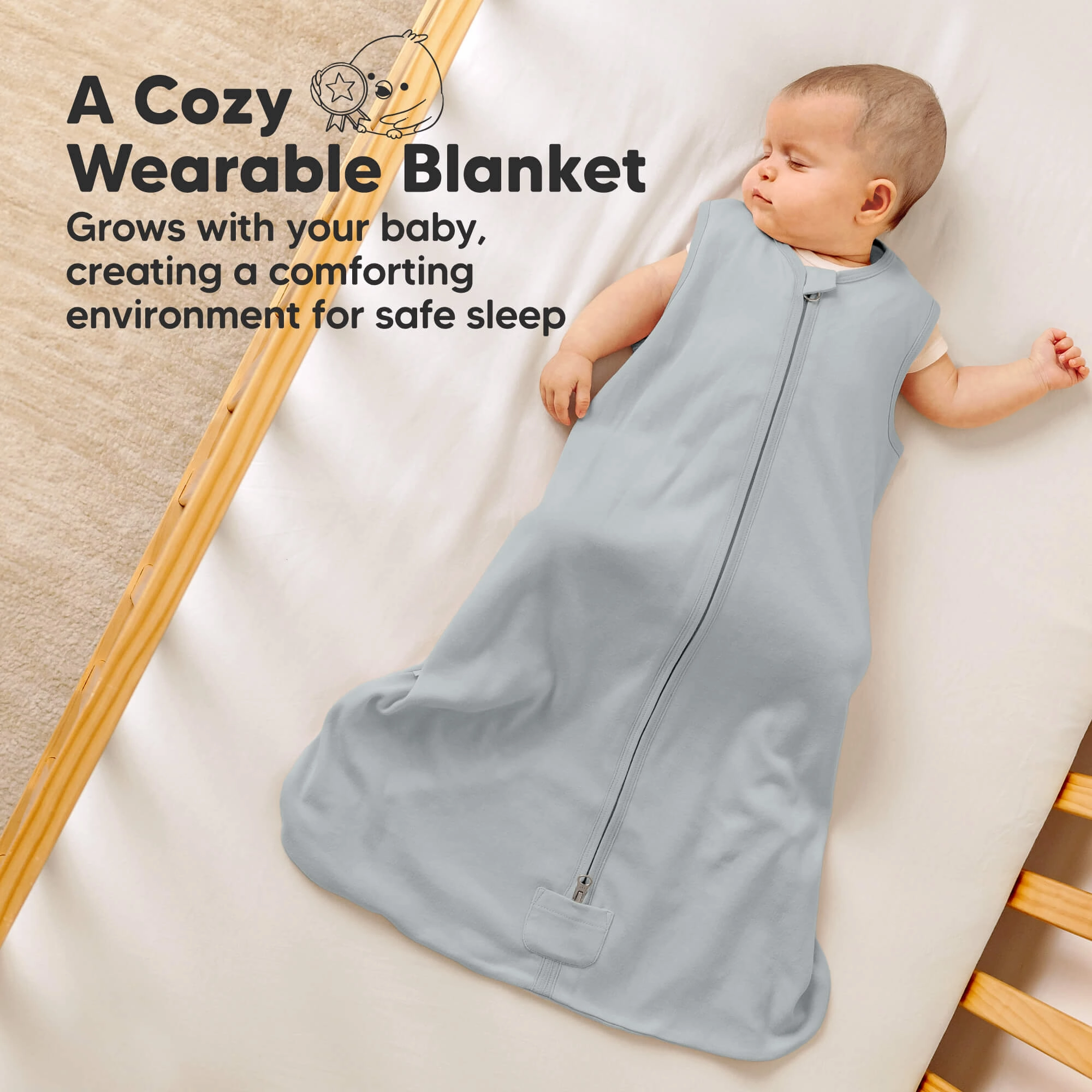 2-Pack Snooze Sleep Sacks (Toasty)