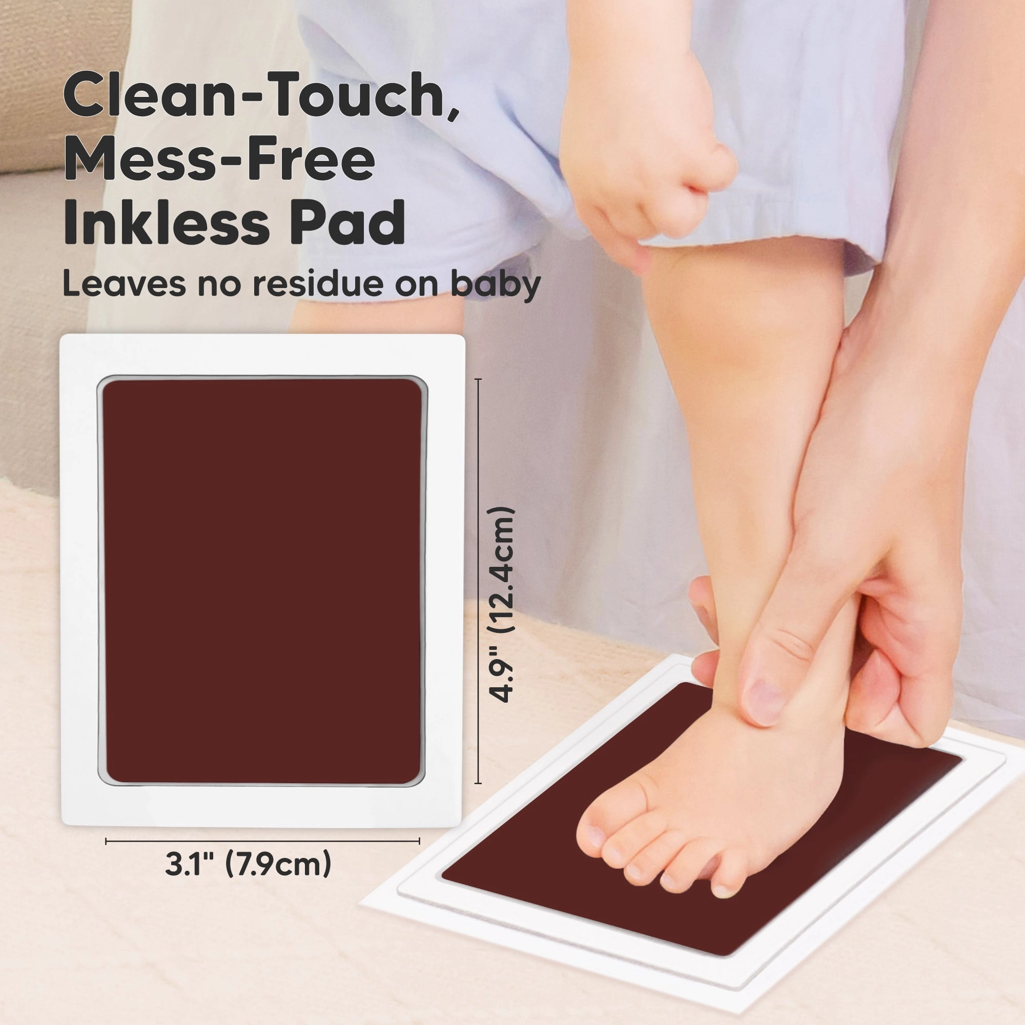 4-Pack Inkless Ink Pads (Auburn)