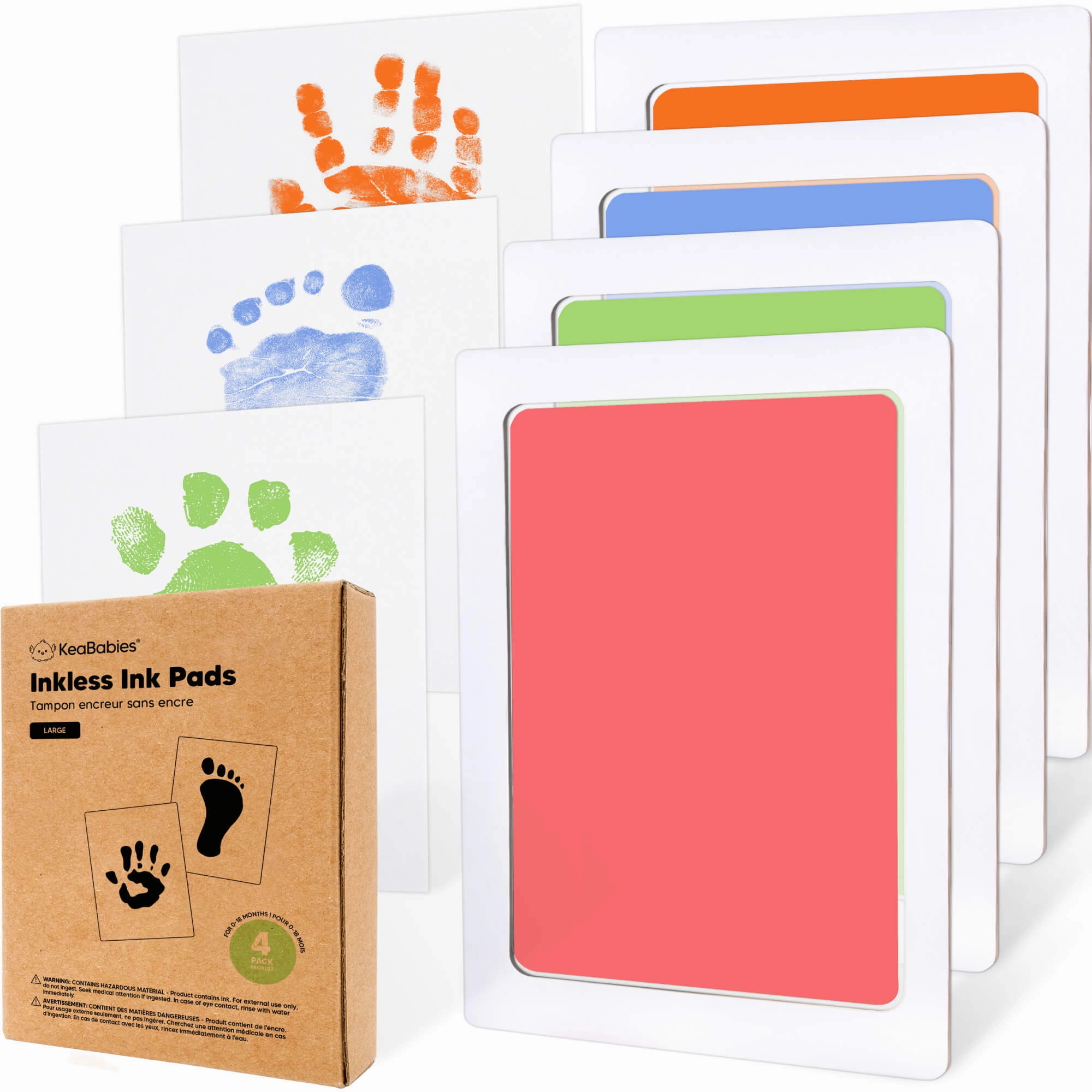 4-Pack Inkless Ink Pads (Candy)