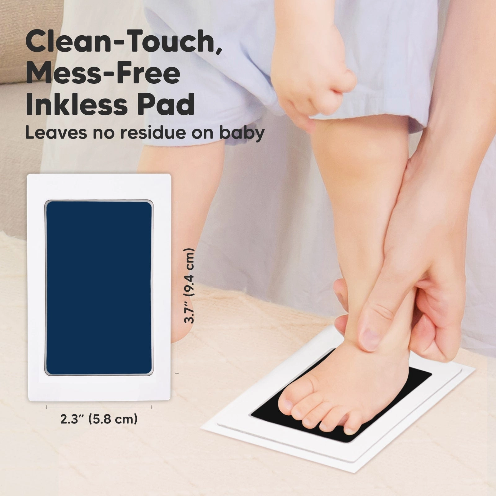 4-Pack Inkless Ink Pads (Jet/Navy)