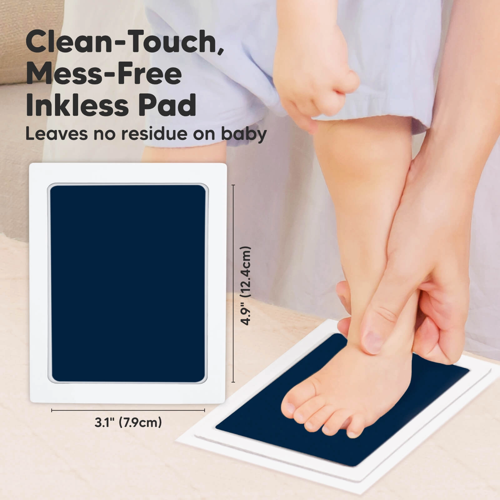 4-Pack Inkless Ink Pads (Navy)