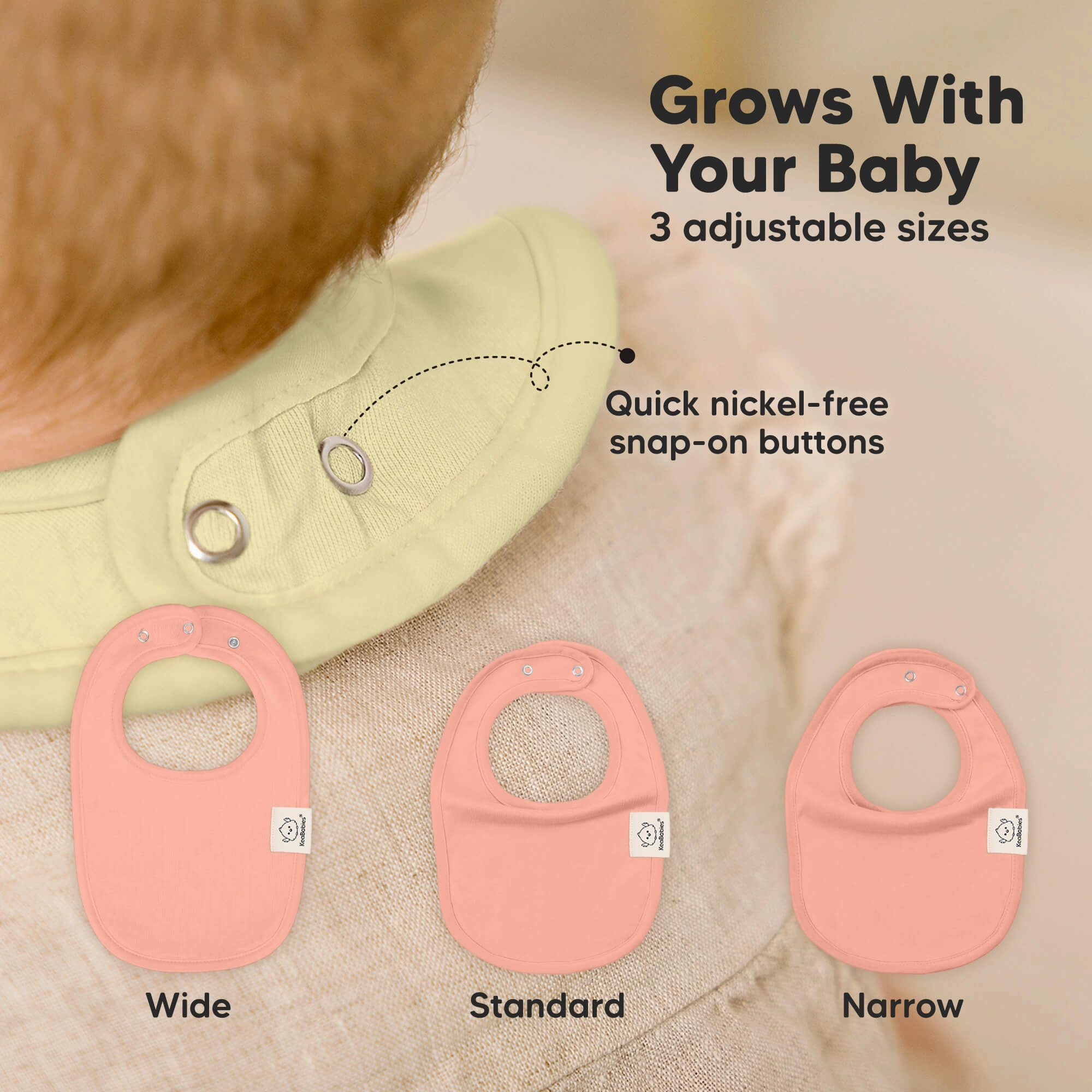 8-Pack Urban Drool Bibs (Dew)