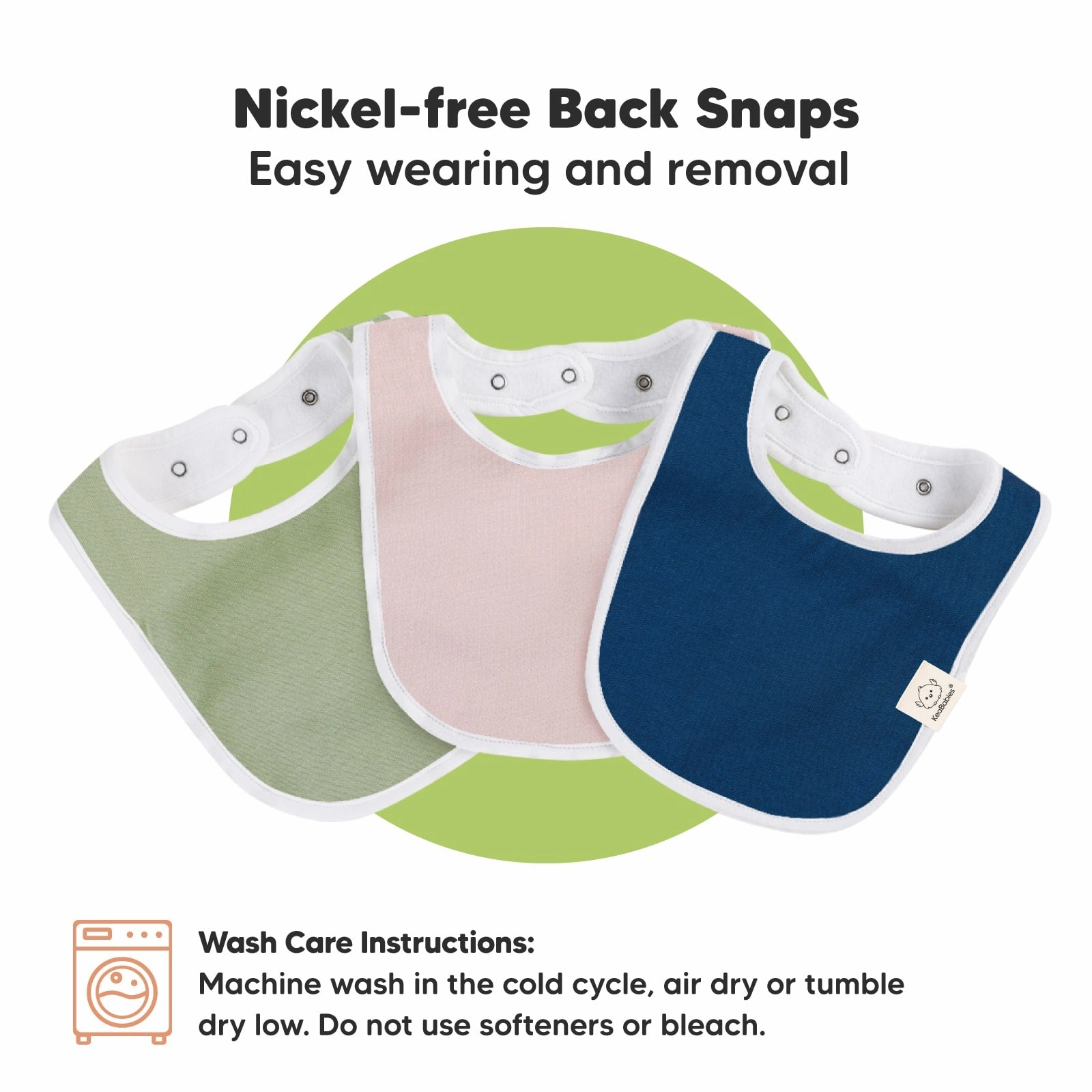8-Pack Urban Drool Bibs (Inspire)