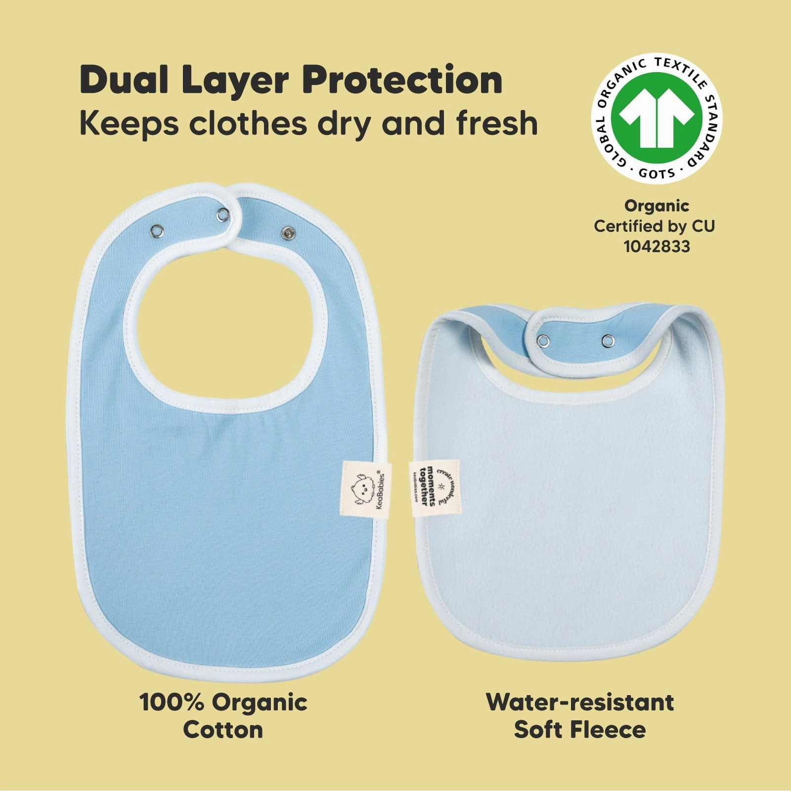8-Pack Urban Drool Bibs (Inspire)