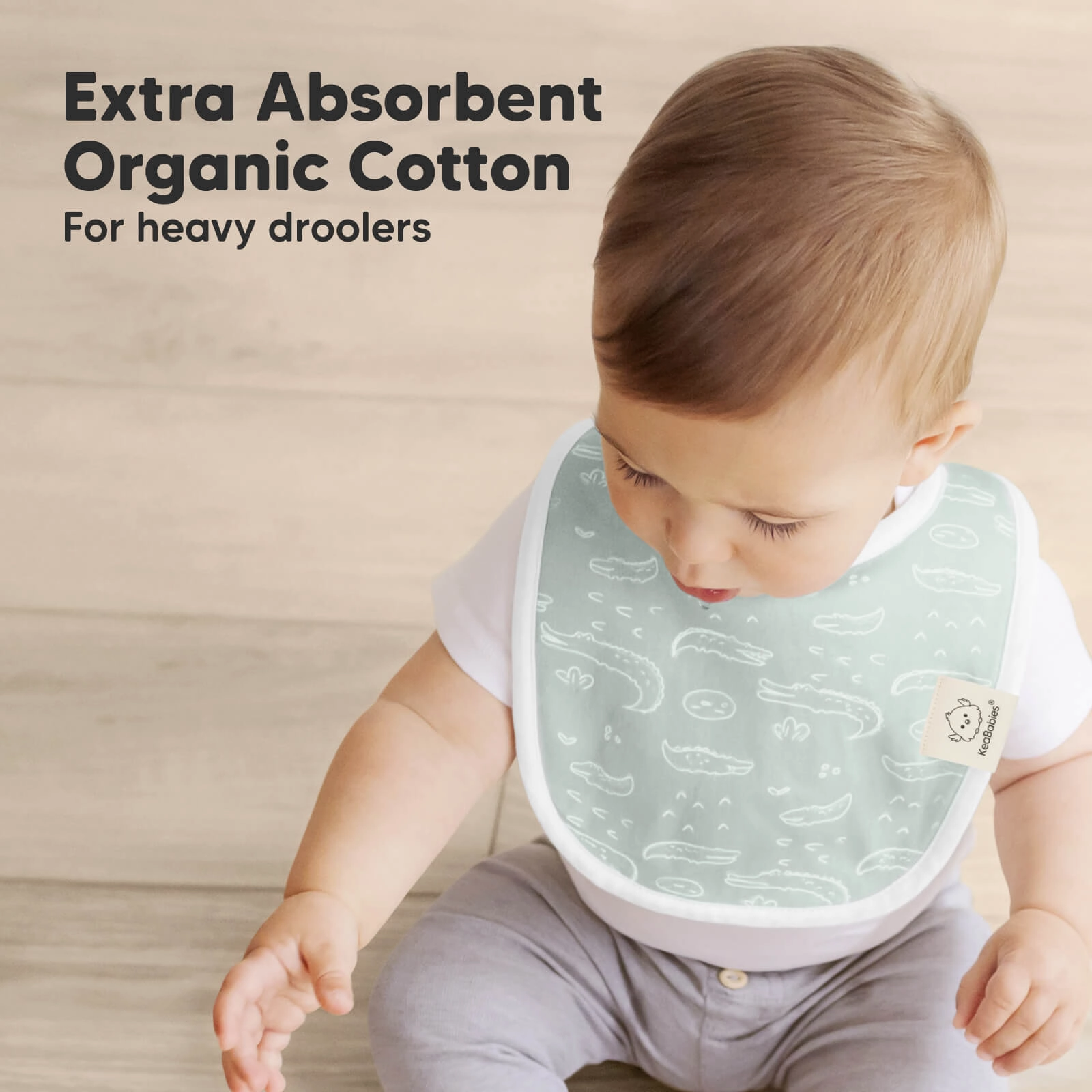 8-Pack Urban Drool Bibs (Wilderness)