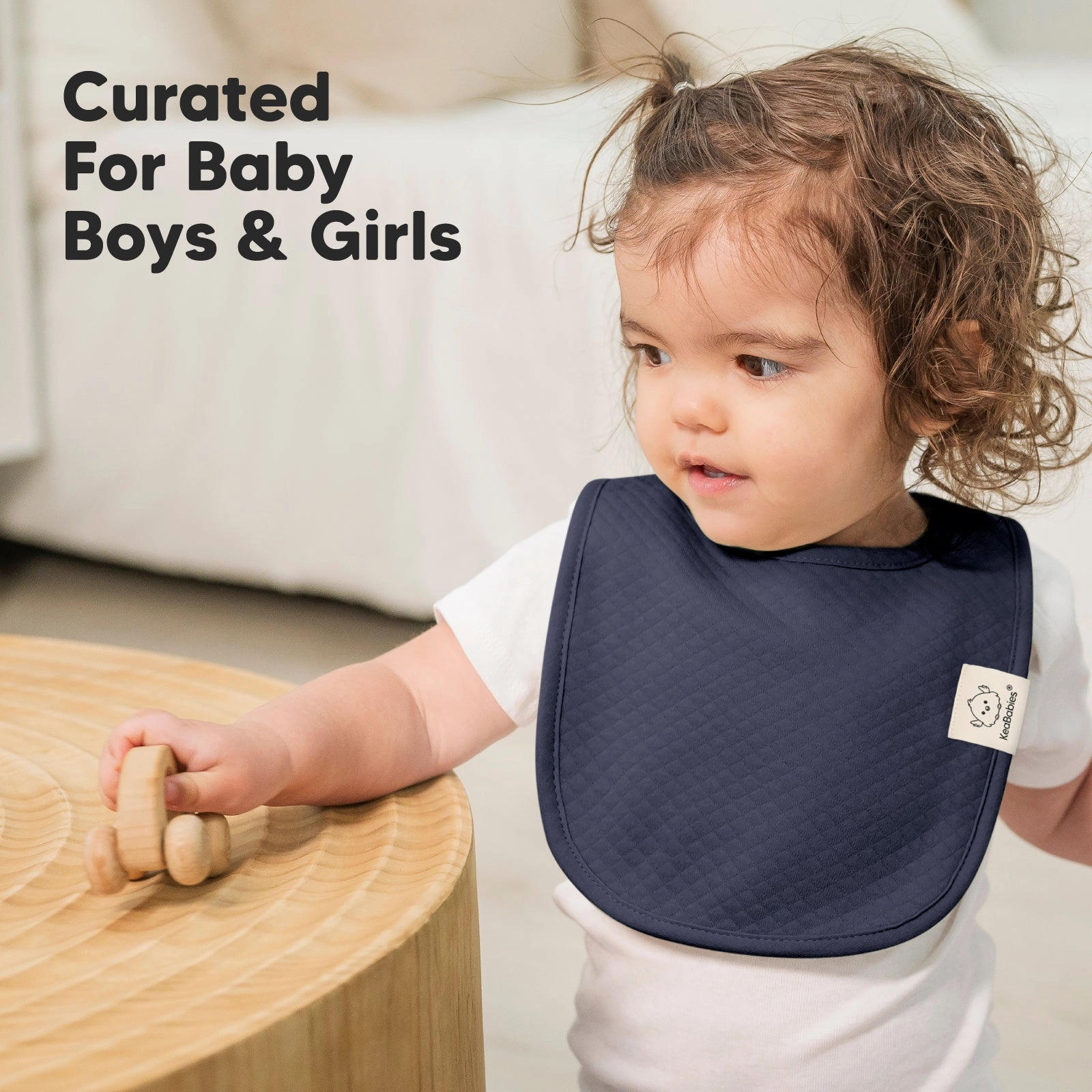8-Pack Urban Quin Drool Bibs (Hunter)