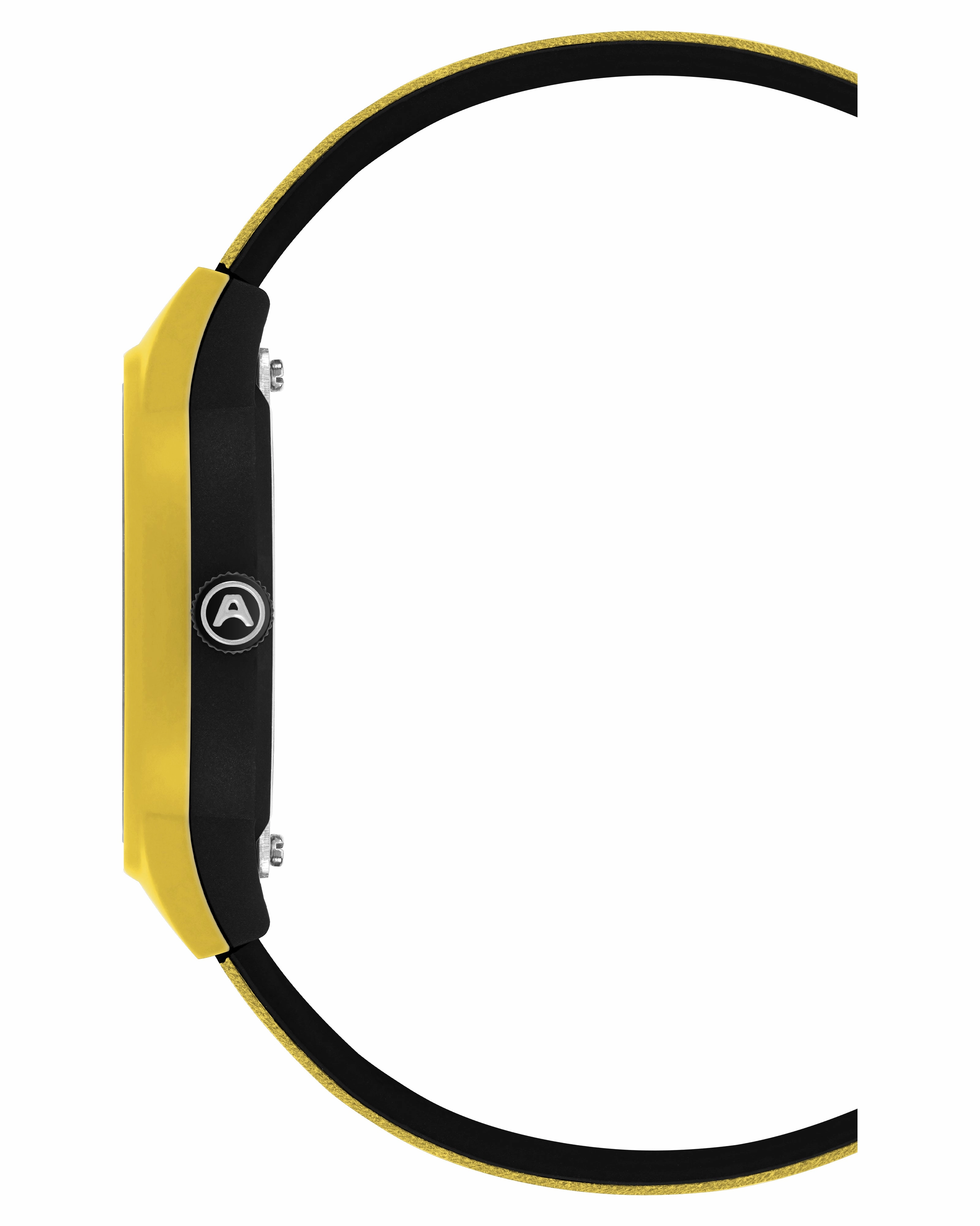 A-Watch™ | 35.5mm, Yellow with Black