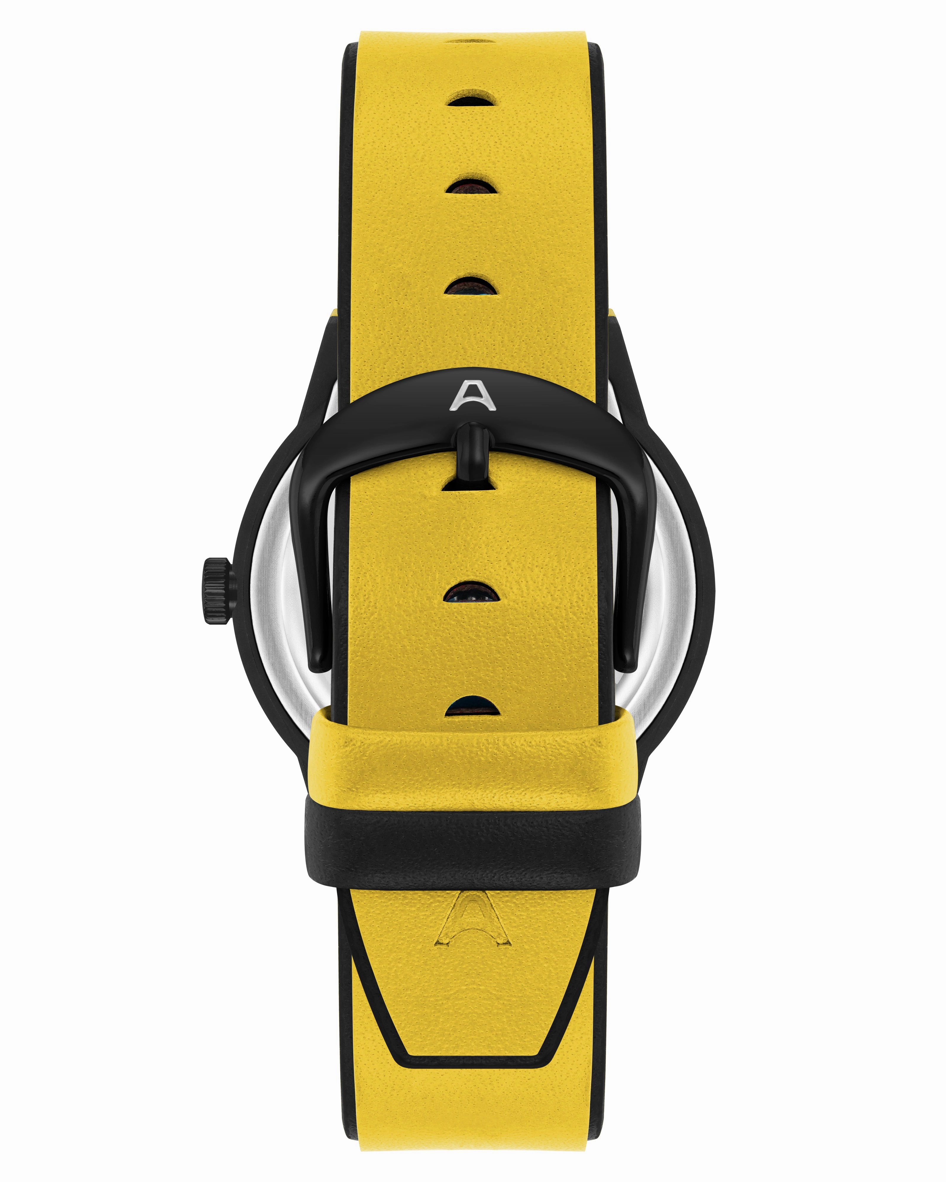 A-Watch™ | 35.5mm, Yellow with Black