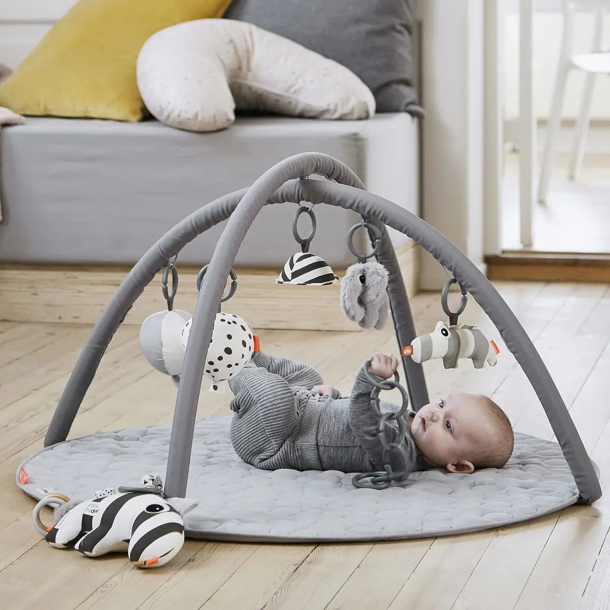 Activity Play Mat - Grey