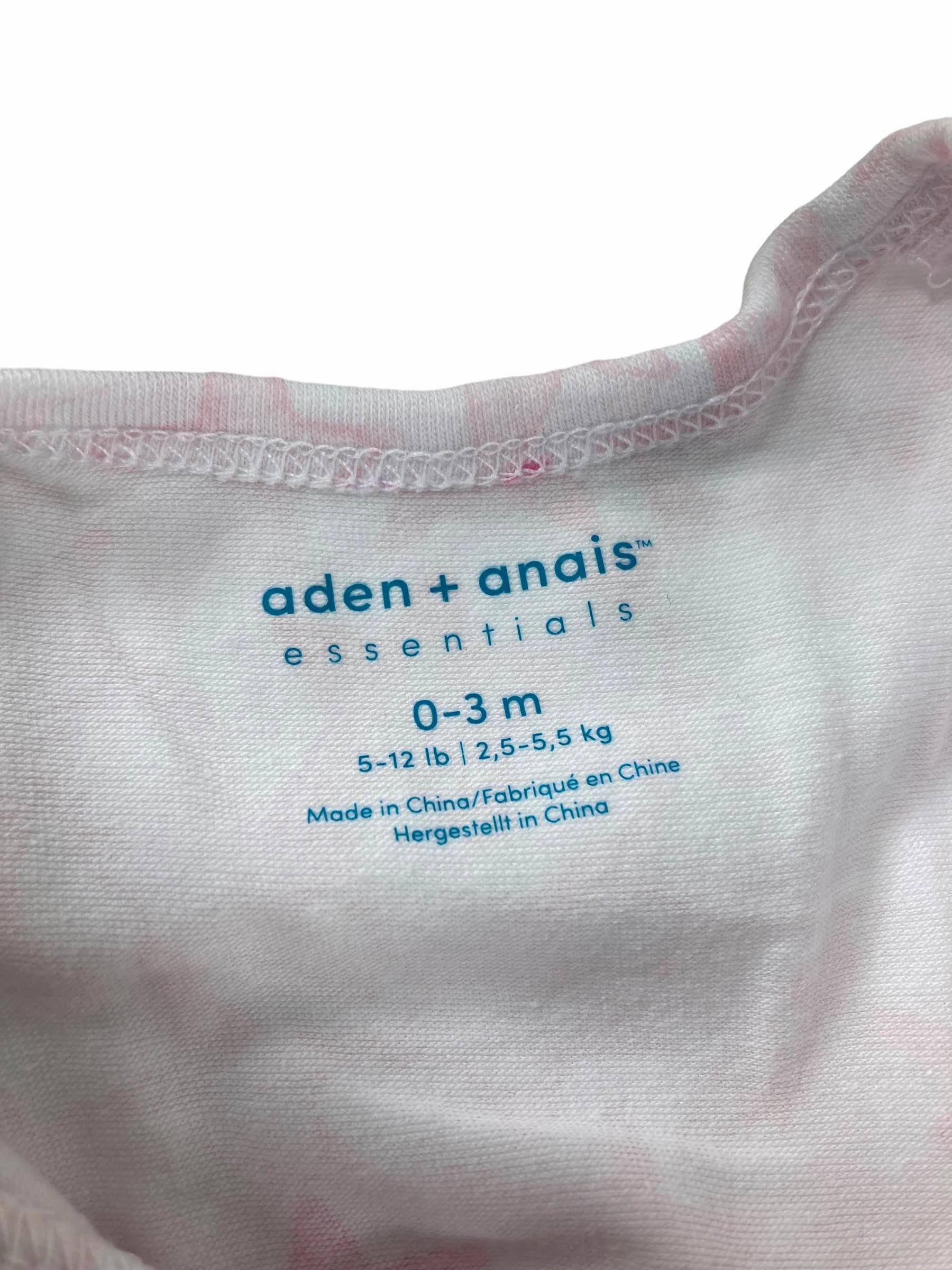 Aden   Anais Essentials Easy Swaddle Snug, 2 Pack, 0-3 Months Twinkling Pink Stars