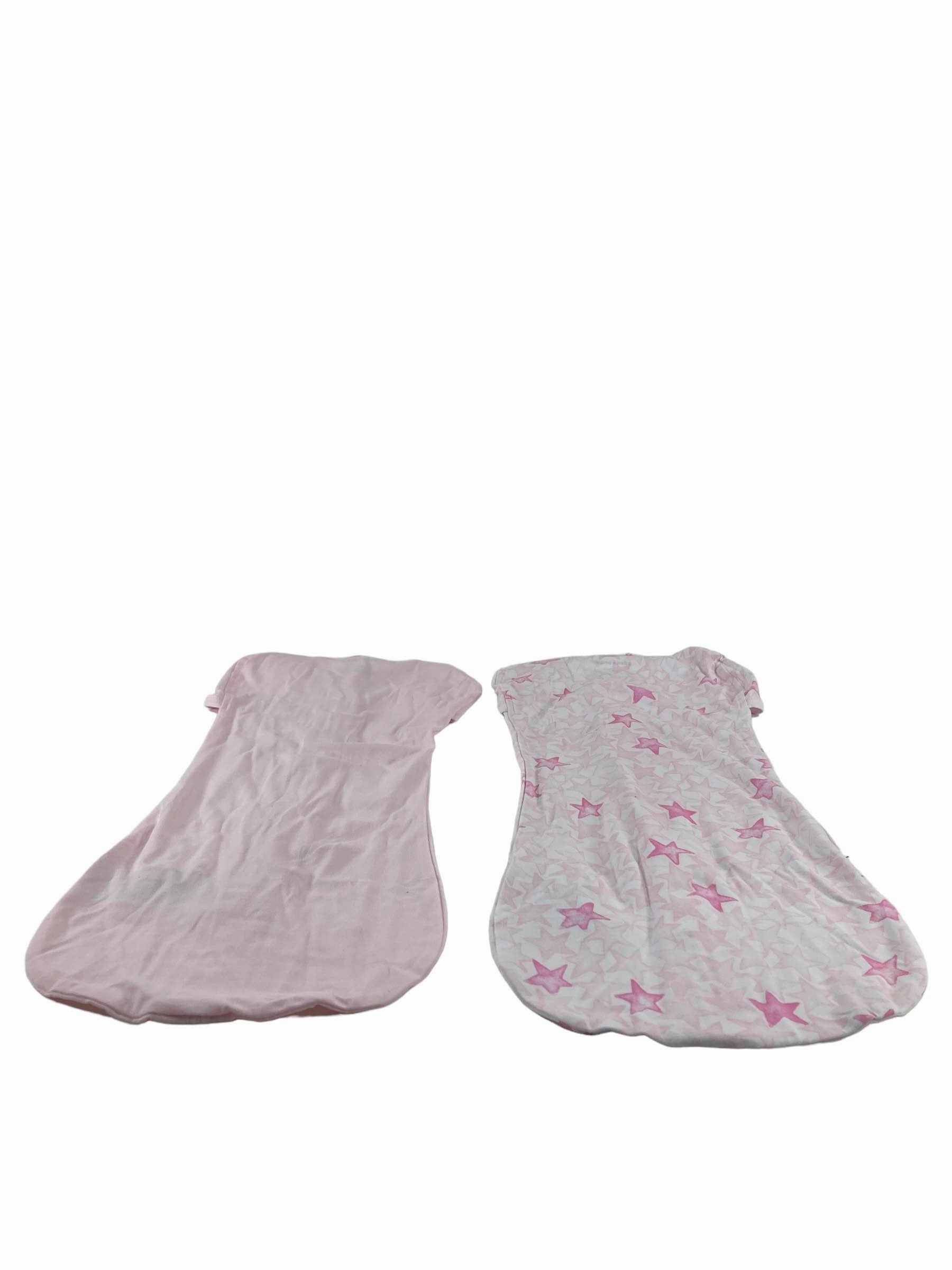 Aden   Anais Essentials Easy Swaddle Snug, 2 Pack, 0-3 Months Twinkling Pink Stars