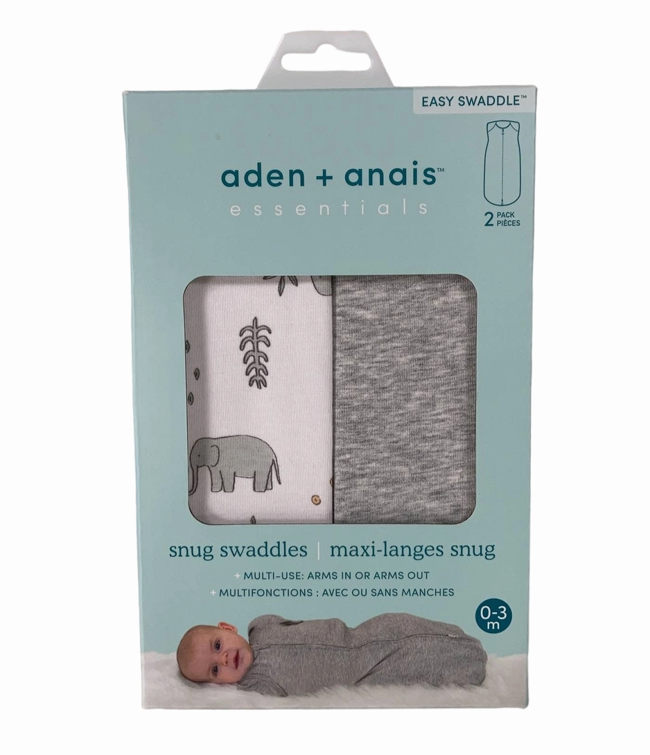 Aden   Anais Essentials Easy Swaddle Snug, 2 Pack
