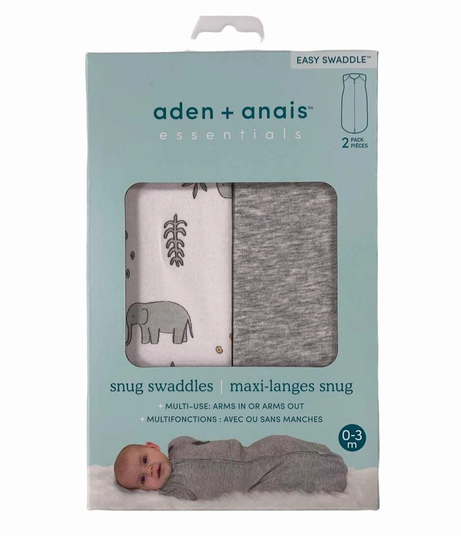 Aden   Anais Essentials Easy Swaddle Snug, 2 Pack