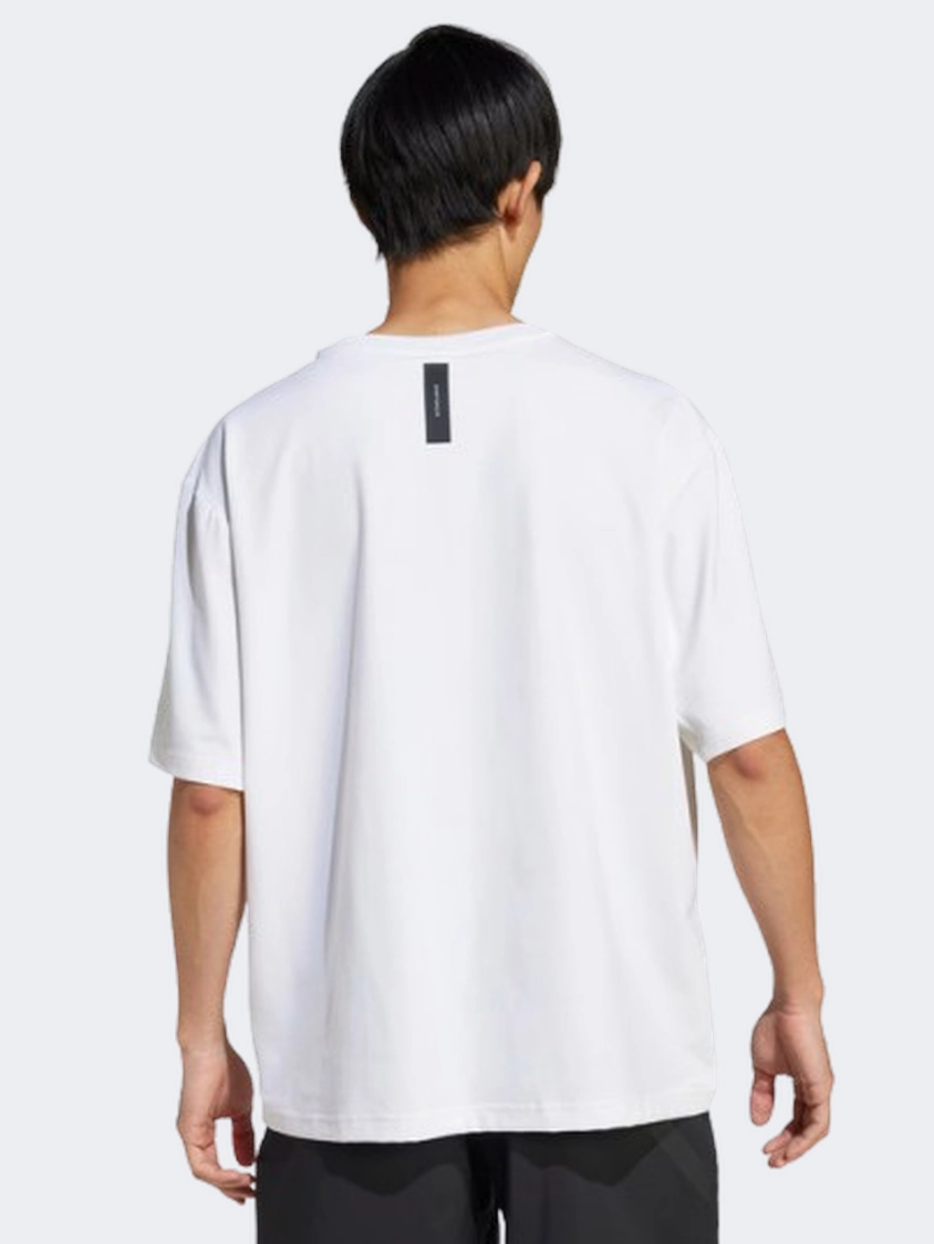 Adidas Z N E Loose Men Sportswear T-Shirt White