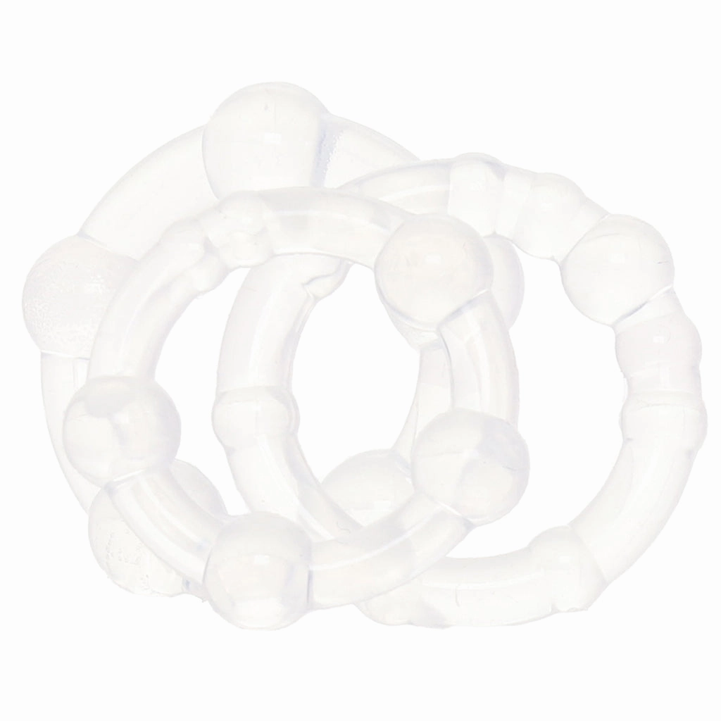 Alpha Liquid Silicone Beaded Rings
