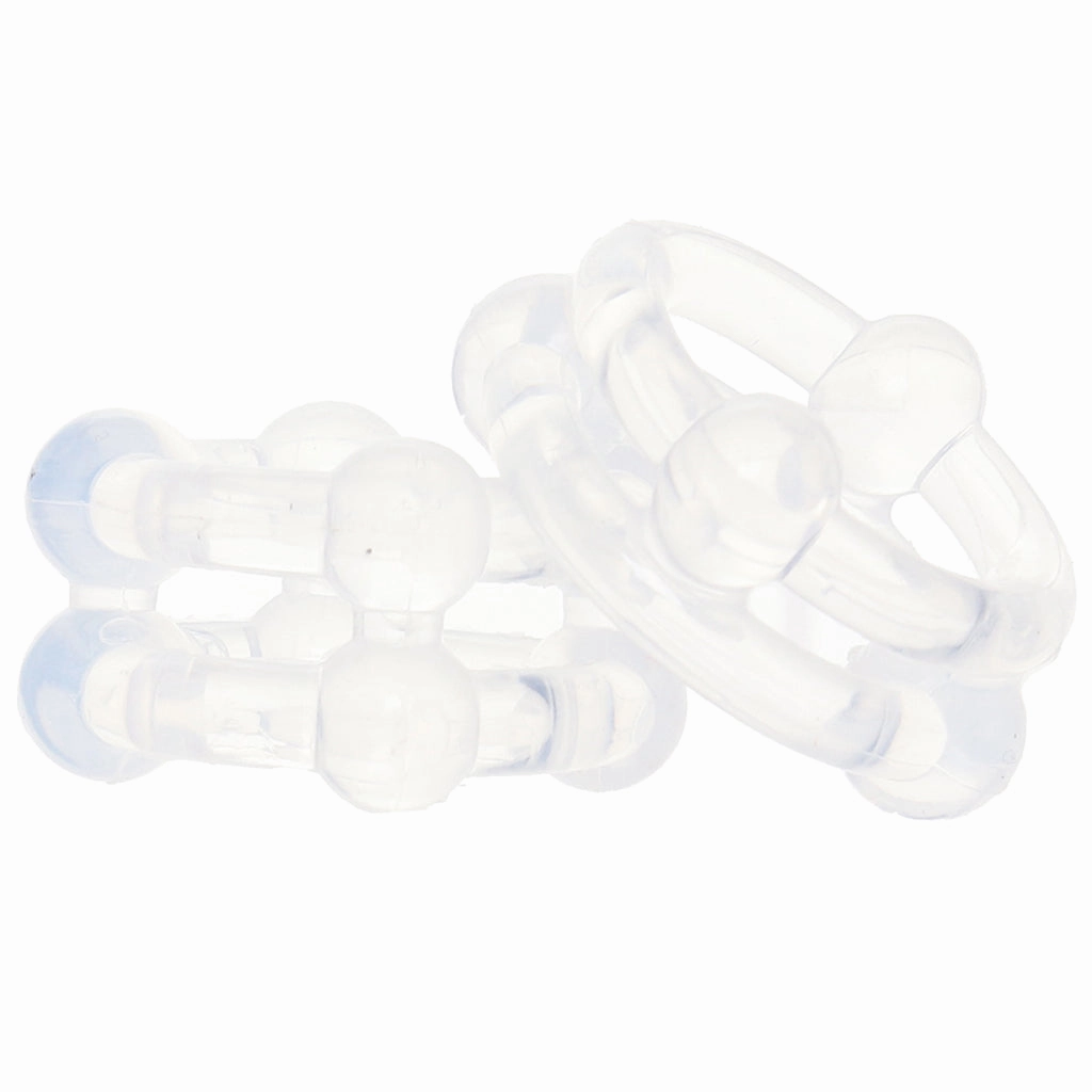 Alpha Liquid Silicone Double Stacker Rings
