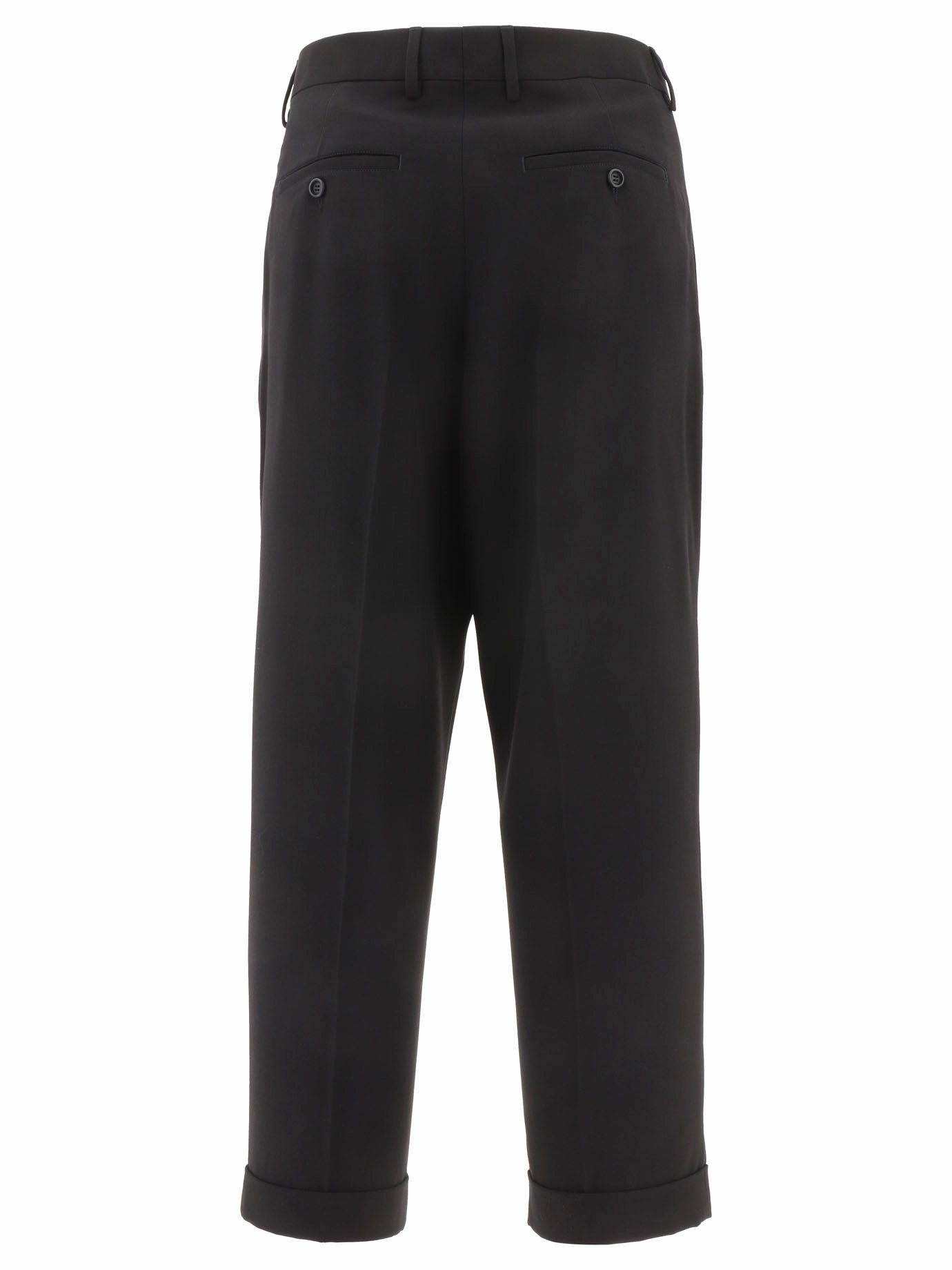 AMI Pleated Tailored Trousers