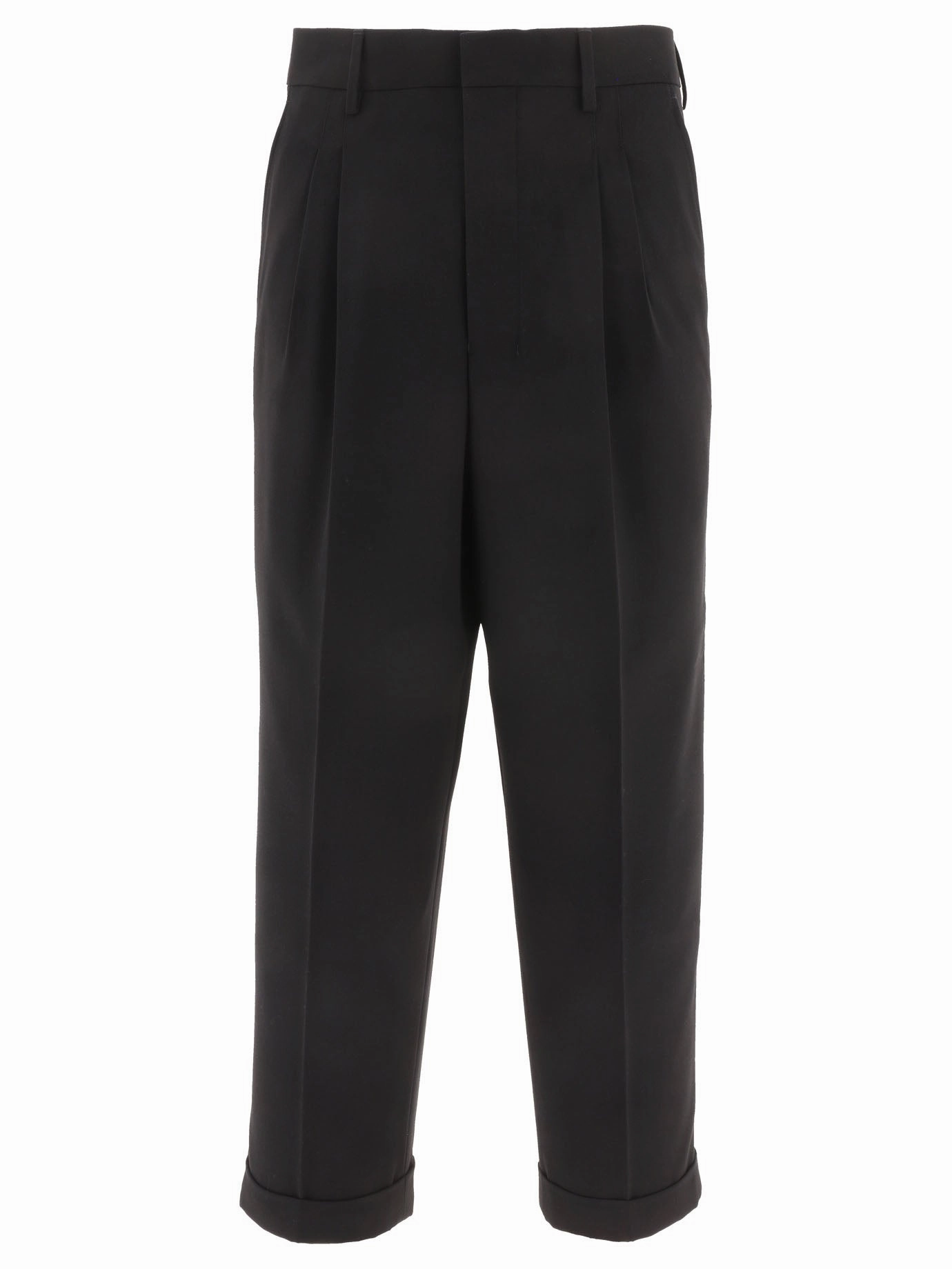 AMI Pleated Tailored Trousers