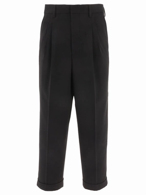 AMI Pleated Tailored Trousers