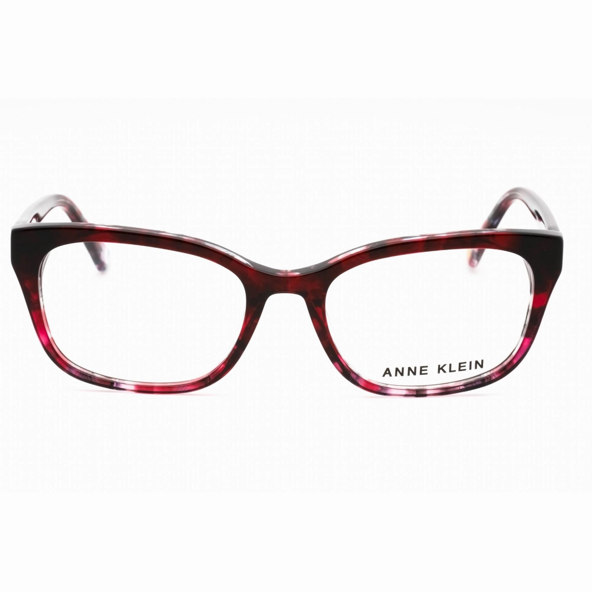 Anne Klein Women's Eyeglasses - Merlot Gradient Plastic Cat Eye Frame | AK5076 603