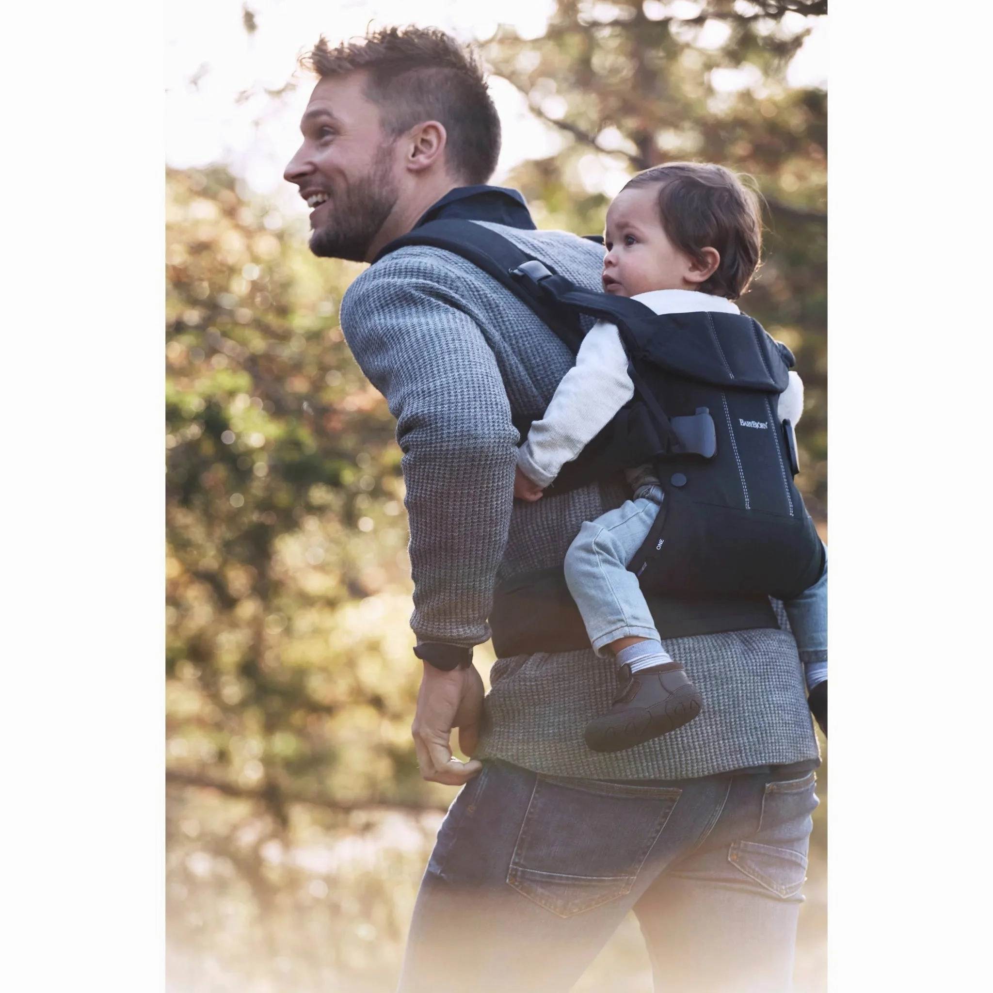 Baby Carrier One Cotton - Black (See description)