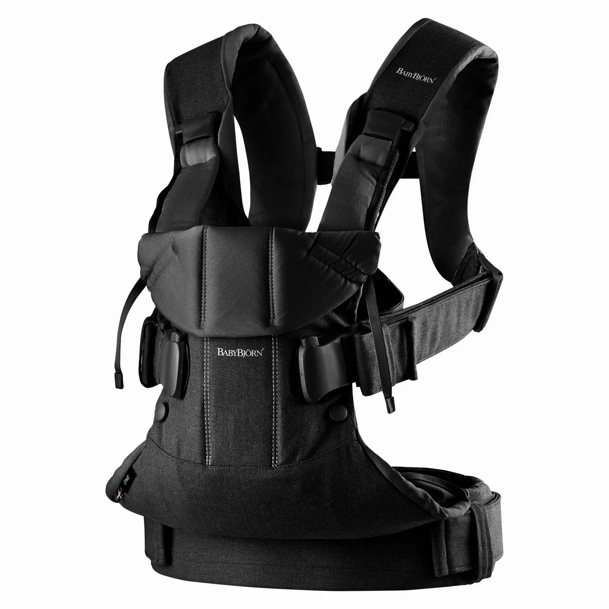 Baby Carrier One Cotton - Black (See description)