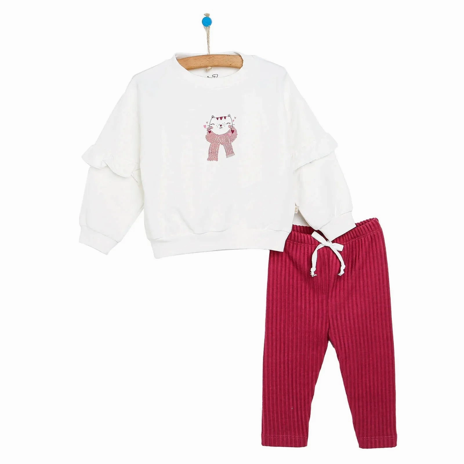 BabyZ Sweatshirt-Leggings - Damson