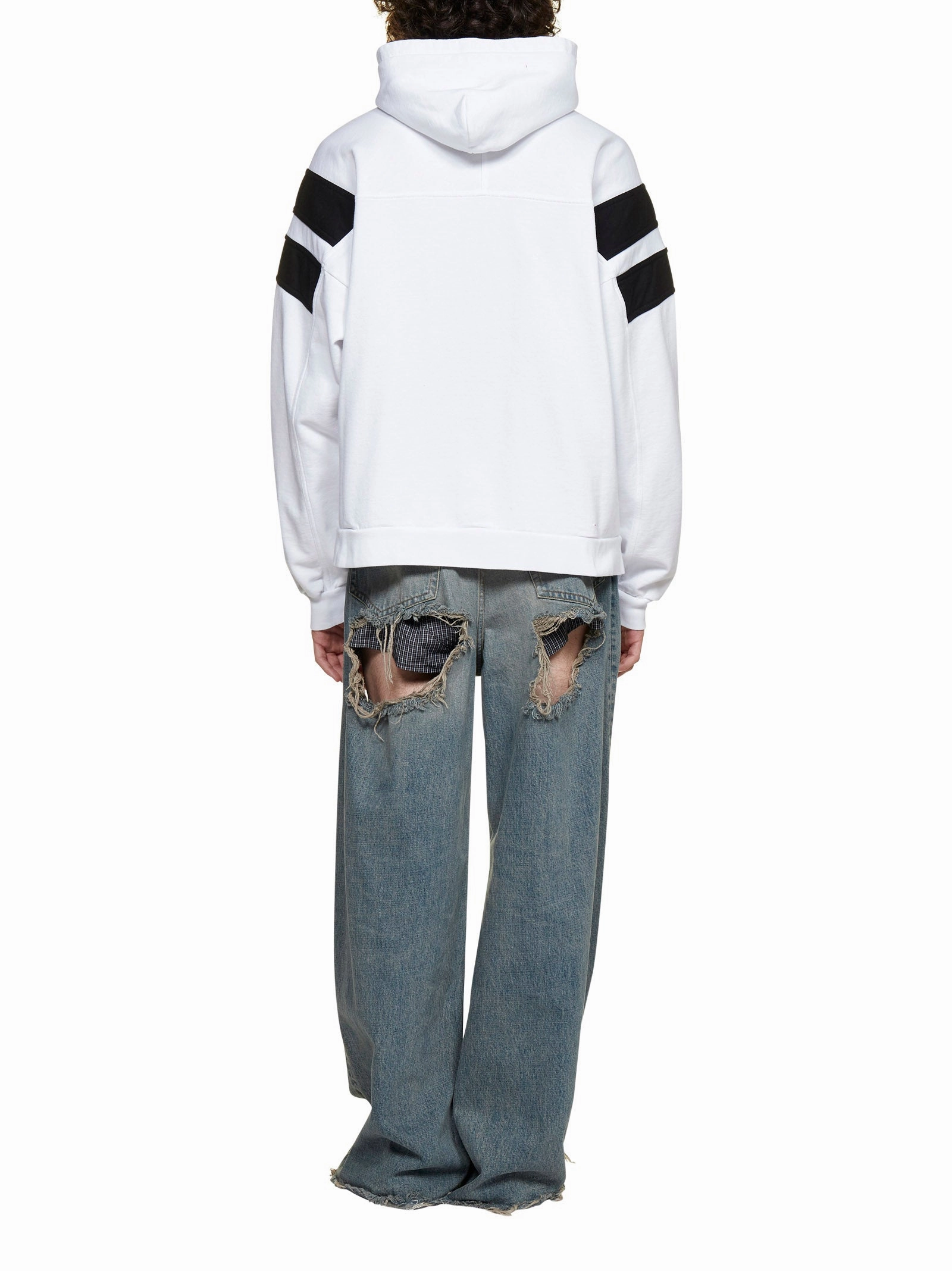 Balenciaga Sporty B Zip-Up Tracksuit Hoodie