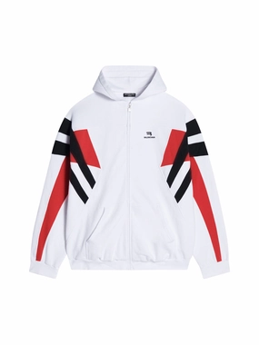 Balenciaga Sporty B Zip-Up Tracksuit Hoodie