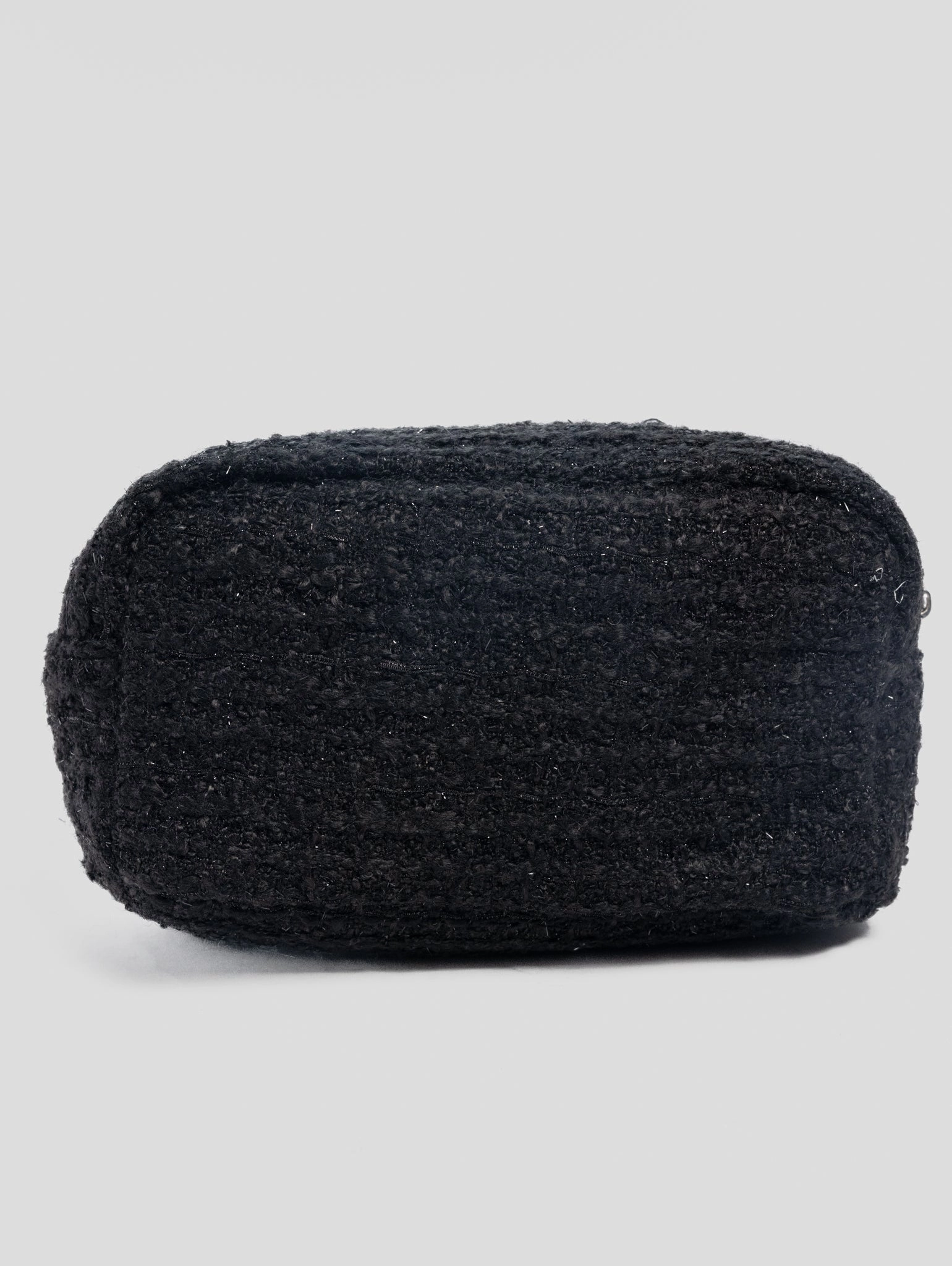Beauty Case in Black Tweed
