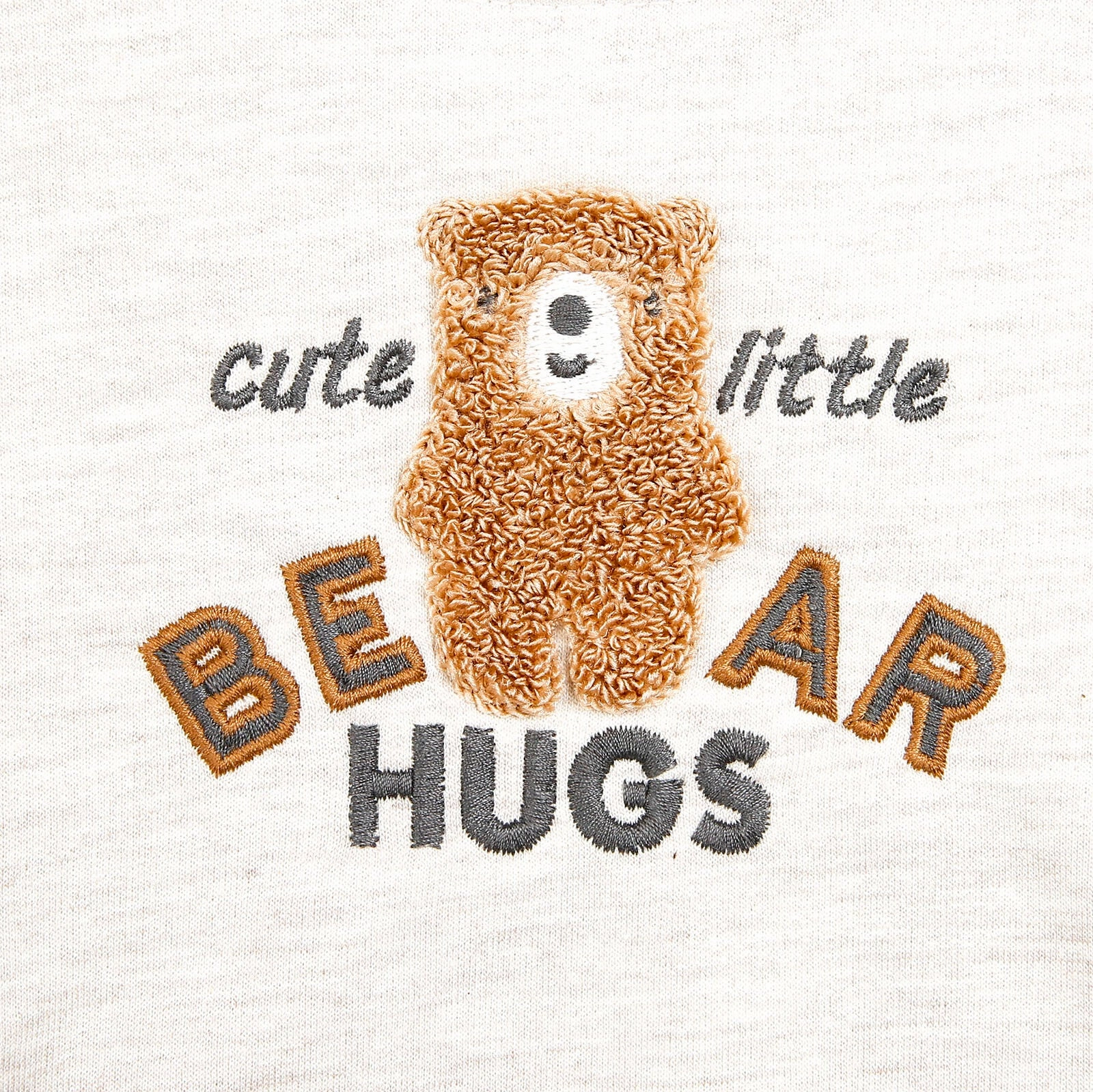 Bebecix Sweatshirt- Footless Bottom - Ecru