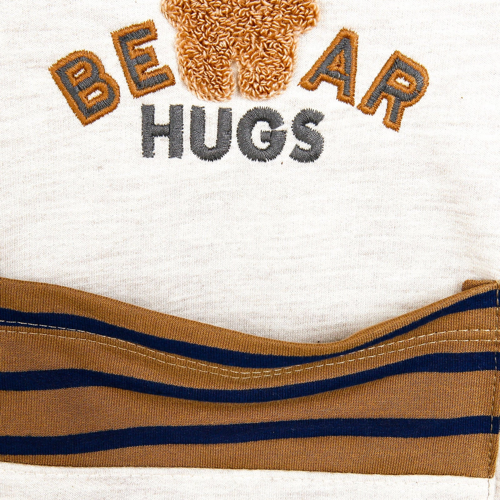 Bebecix Sweatshirt- Footless Bottom - Ecru