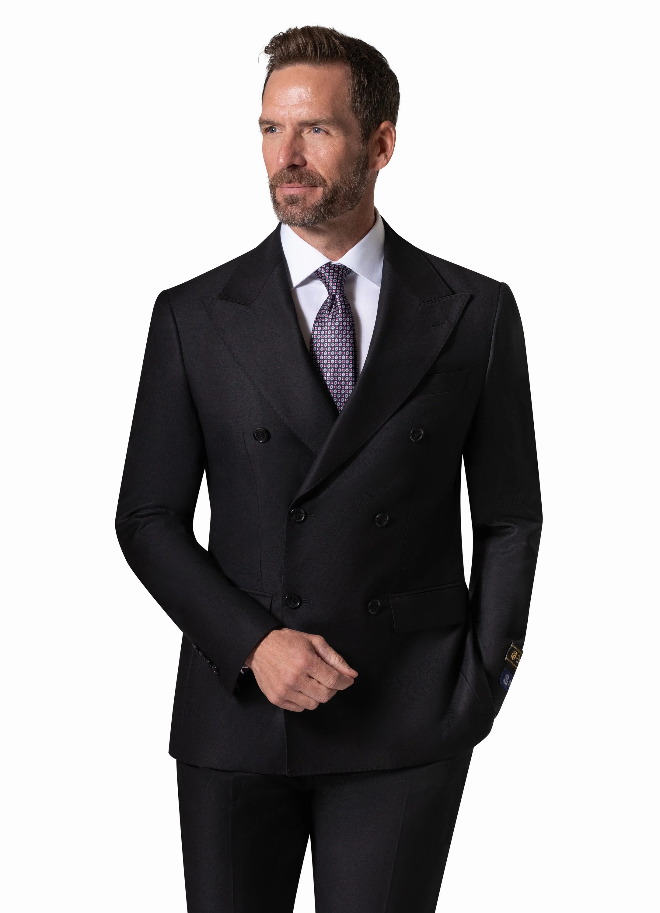 Bergamo Elegant - Faille Wool 10153.004 D/B Tuxedo Big & Tall