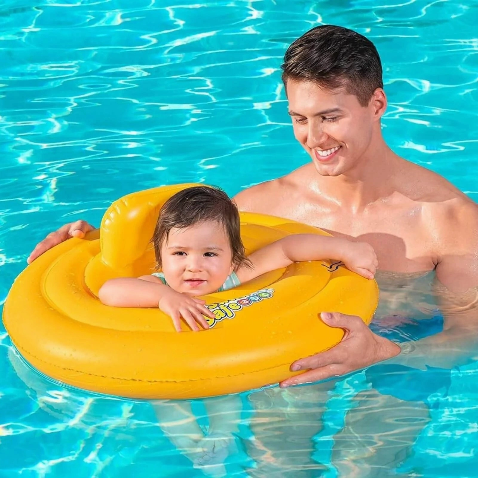 Bestway Wondersplash 3 Ring Baby Boat Round