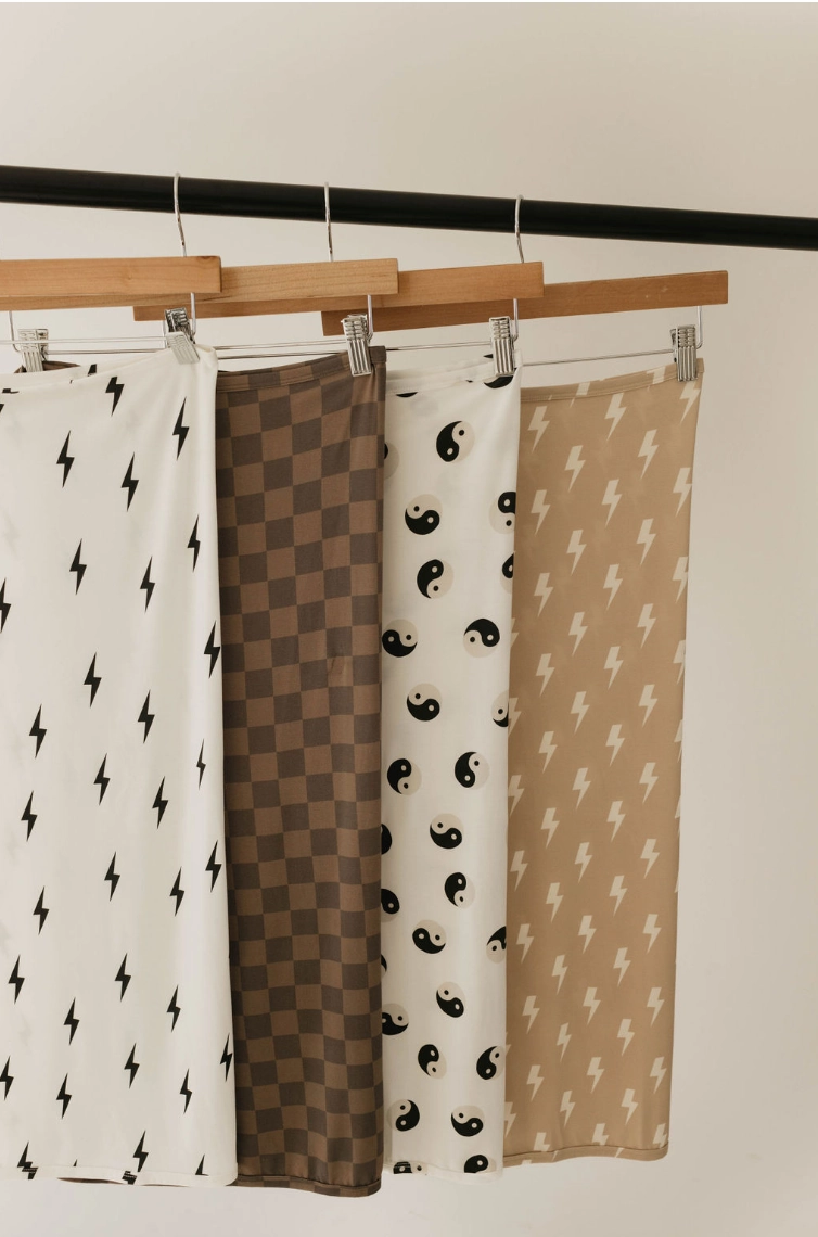 Black & White Yin Yang | Bamboo Swaddle