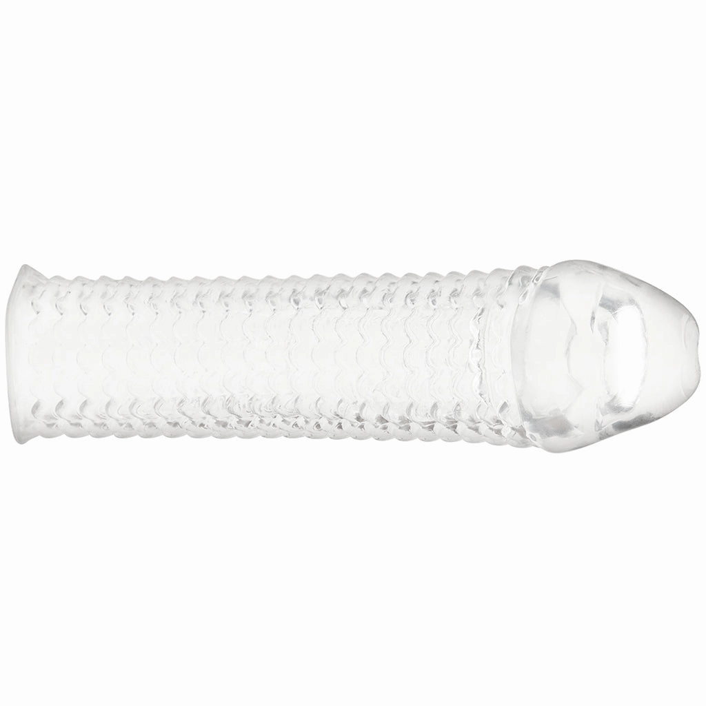 Blue Line 6.5 Inch Clear Textured Extension Sleeve