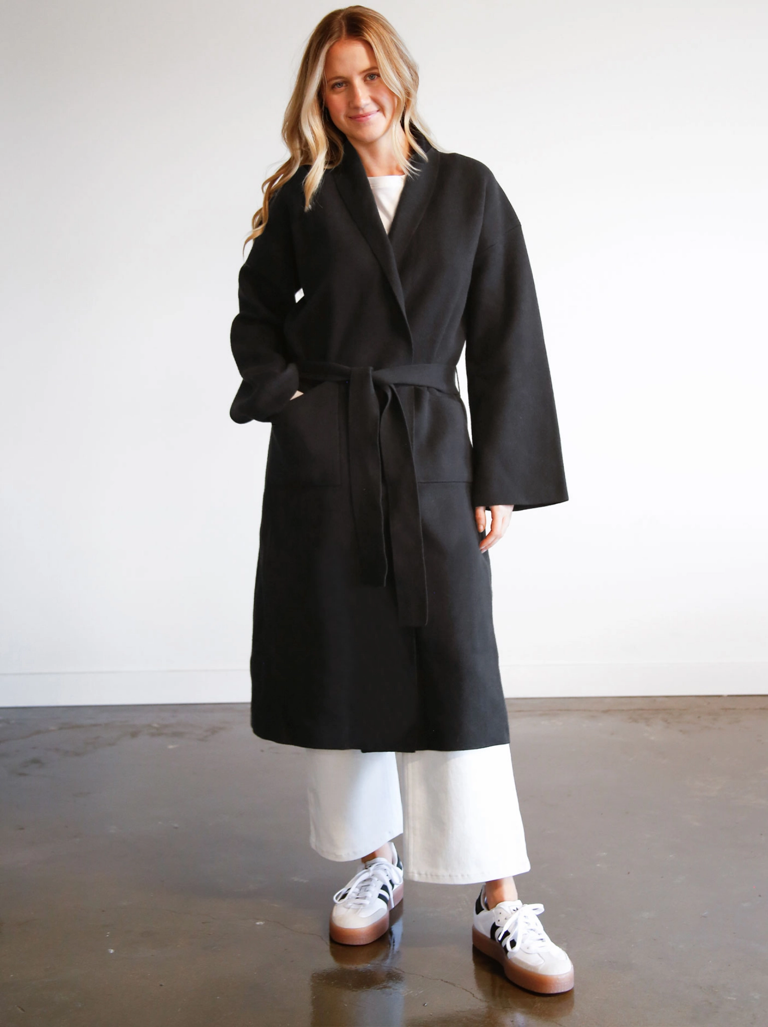 Brooke Wrap Sweater Coat