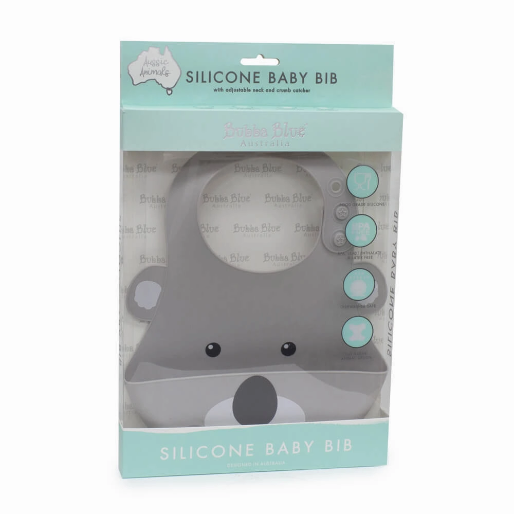Bubba Blue Silicone Bib