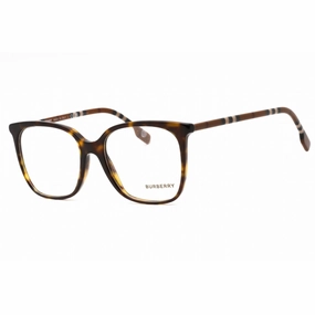 Burberry Women's Eyeglasses - Brown Plastic Full Rim Square Shape Frame | 0BE2367 4017