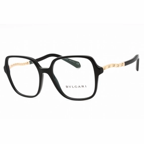 Bvlgari Women's Eyeglasses - Black Plastic Full Rim Butterfly Frame | 0BV4201B 501
