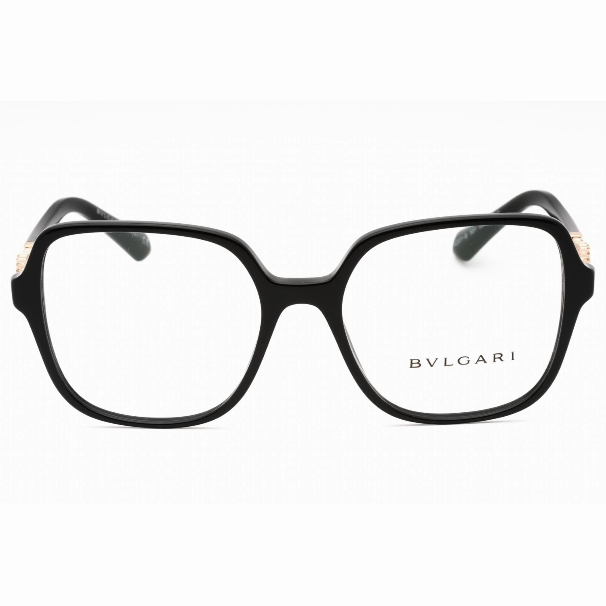 Bvlgari Women's Eyeglasses - Black Plastic Full Rim Butterfly Frame | 0BV4201B 501