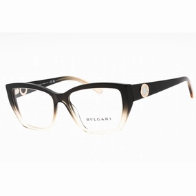 Bvlgari Women's Eyeglasses - Black Shaded Plastic Full Rim Cat Eye | 0BV4221 5450