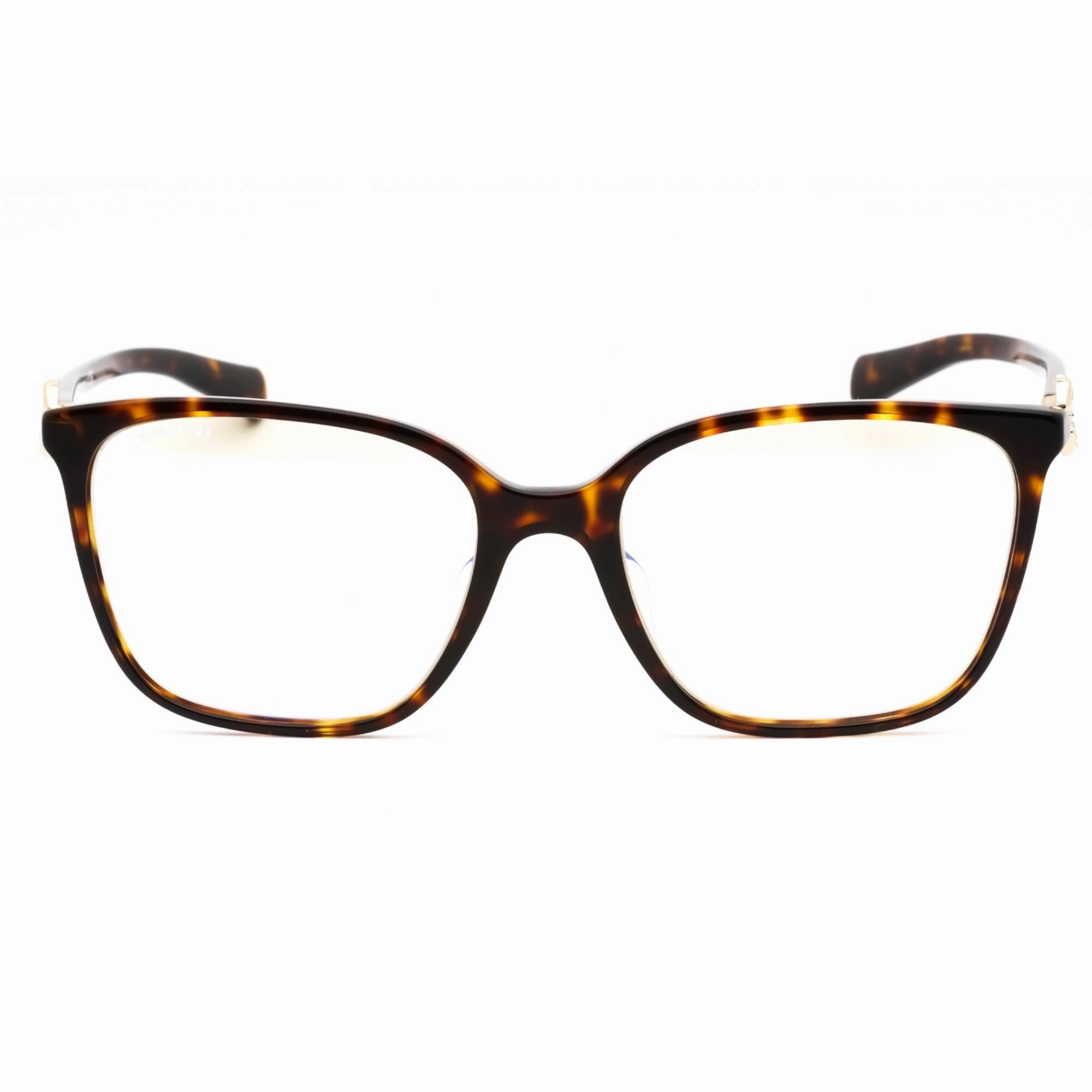 Bvlgari Women's Eyeglasses - Havana Plastic Full Rim Cat Eye Frame | 0BV4197BF 5519