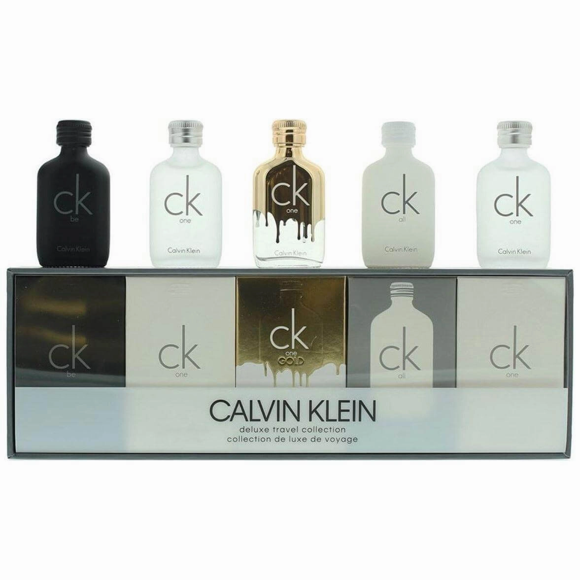 Calvin Klein (Delux Travel Collection) cologne men EDT 5 piece  New In Box