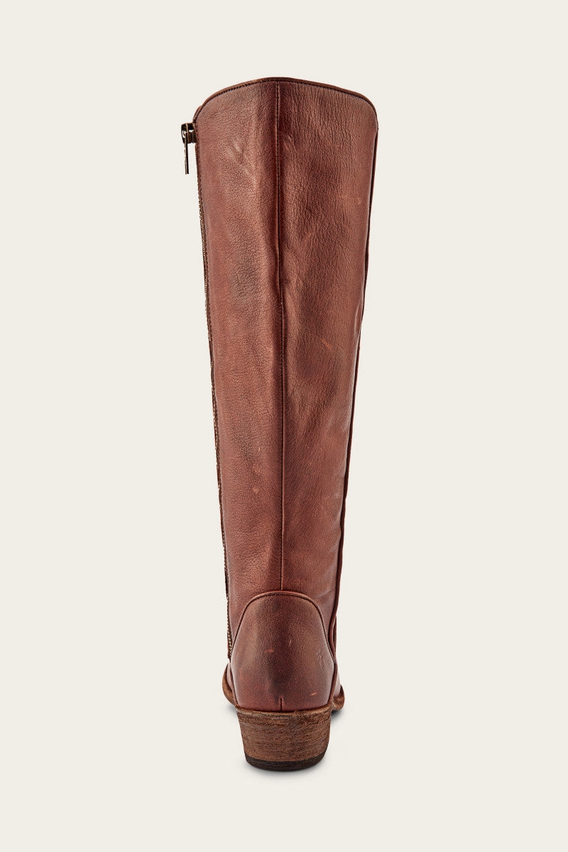 Carson Piping Tall Wide Calf - Pre-Loved